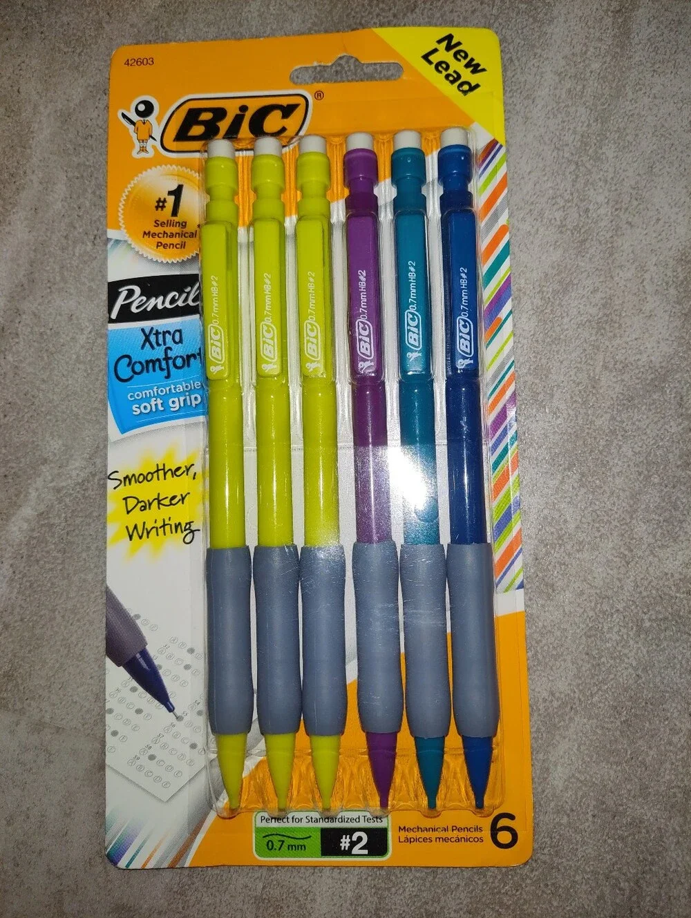 BIC Xtra Comfort Mechanical Pencils 18ct + Pencil Pals 16pc School Supply Lot NE